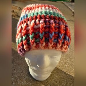 Handmade Colorful Chunky Knit Beanie